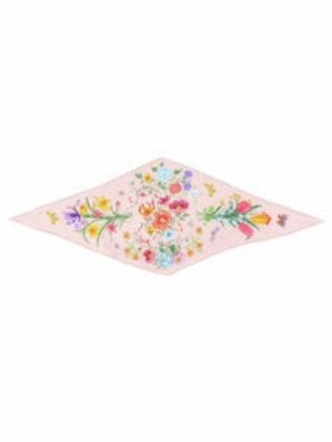GUCCI Gucci Silk Scarf Pink Women