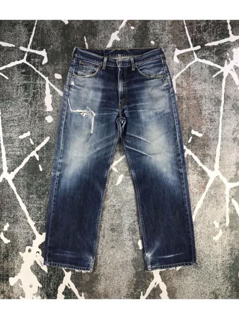Other Designers Vintage - Vintage Levi's 503 Jeans Distress Faded Blue Denim KJ911
