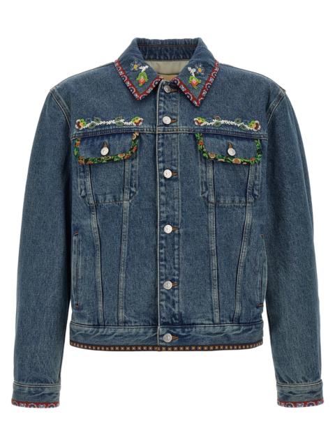 Valentino Valentino Garavani Men Valentino Garavani Denim Jacket