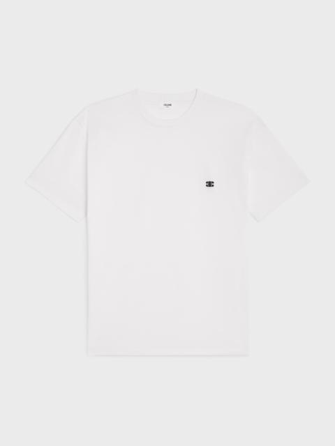 CELINE TRIOMPHE LOOSE T-SHIRT IN COTTON JERSEY