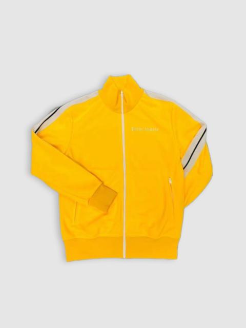 Palm Angels Classic Yellow Track Jacket with Off-White Stripes
