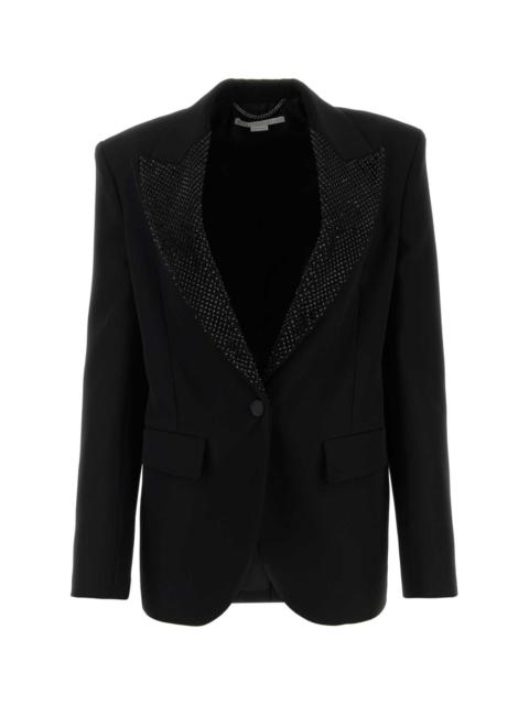 Stella McCartney Stella Mccartney Women Black Wool Blazer