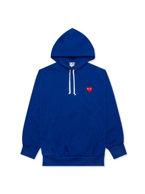 Comme des Garçons PLAY COMME DES GARCONS PLAY WOMEN'S HOODIE - BLUE