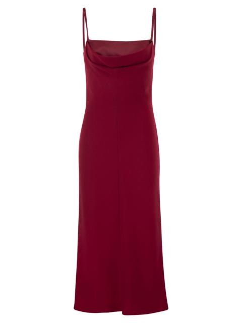Max Mara Max Mara Women Mxepantone - Long Dress With Draped Neckline