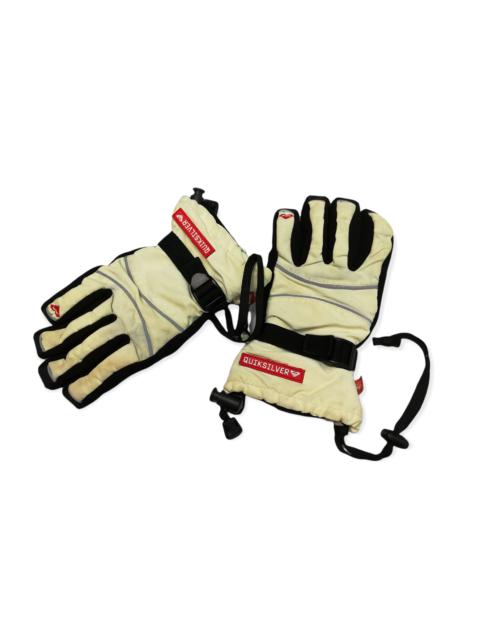 Other Designers Quicksilver - Quiksilver Winter Ski Snowboard Gloves Men's Made in Japan