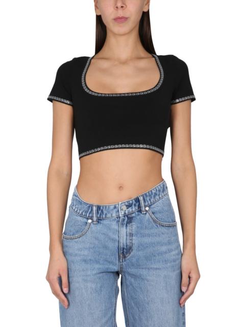 Alexander Wang Alexander Wang Women Bright Logo Top