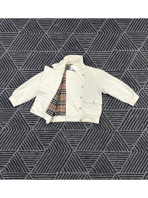 Other Designers Vintage BURBERRY Lined Button Up Jacket