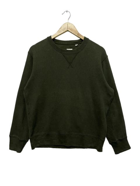 Other Designers Uniqlo Plain Sweatshirt Dark Olive