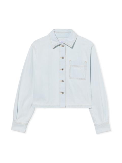 Off-White Diag Long Sleeve Denim Shirt