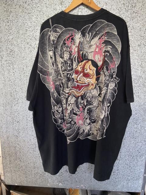 Other Designers Japanese Brand - Vintage Karakuri Tamashi t shirt sukajan embroidery oversize