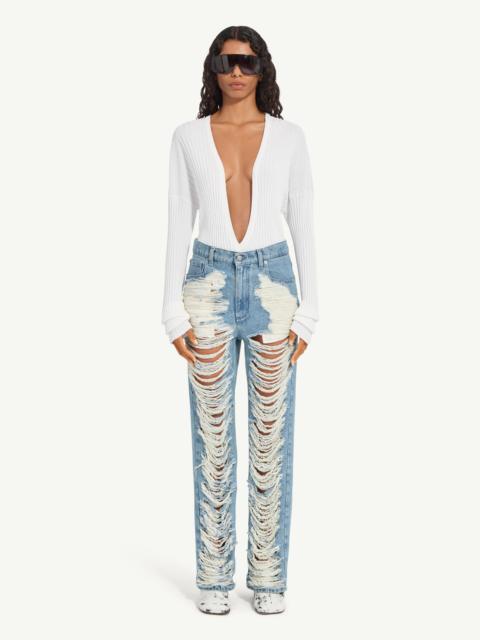 MM6 Maison Margiela Ripped Jeans