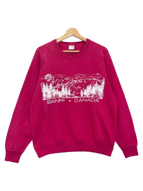 Other Designers Vintage 80’s Banff Canada Crewneck Sweatshirt Size M