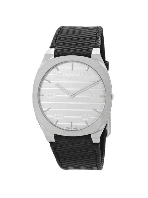 GUCCI Gucci 25H Quartz Silver Dial Ladies Watch YA163419