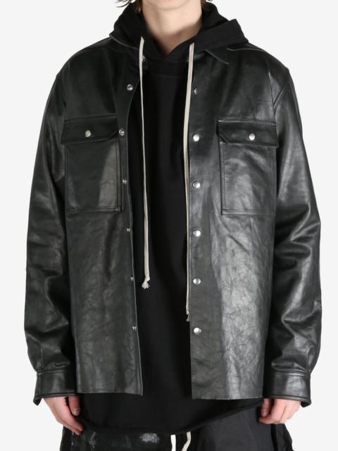 Rick Owens RICK OWENS - Men Leather Outershirt