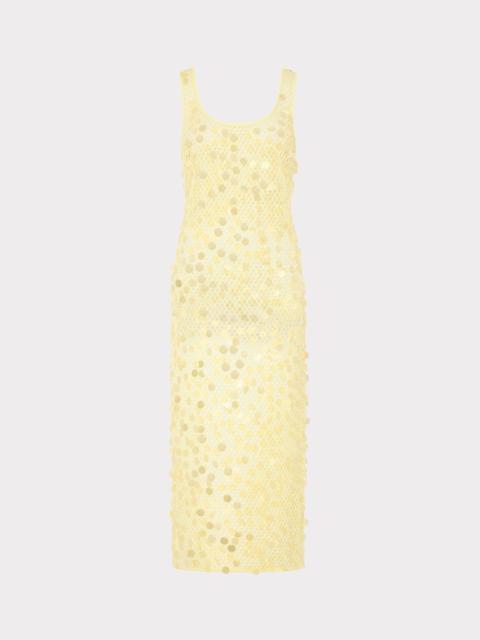 MILLY Crochet Pailette Cover-Up