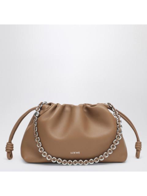 Loewe Loewe Medium Flamenco Purse Bag In Moca Leather Women