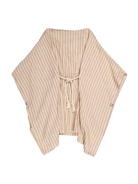 Other Designers Benjamin Benmoyal Ladies Striped Linen Boatneck Tunic Dress