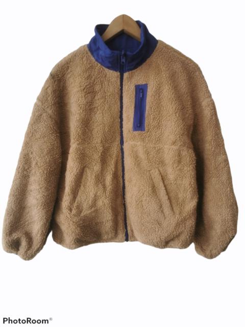 Other Designers Designer - Alicia Pageboy Fleece Sherpa Reversible Jacket