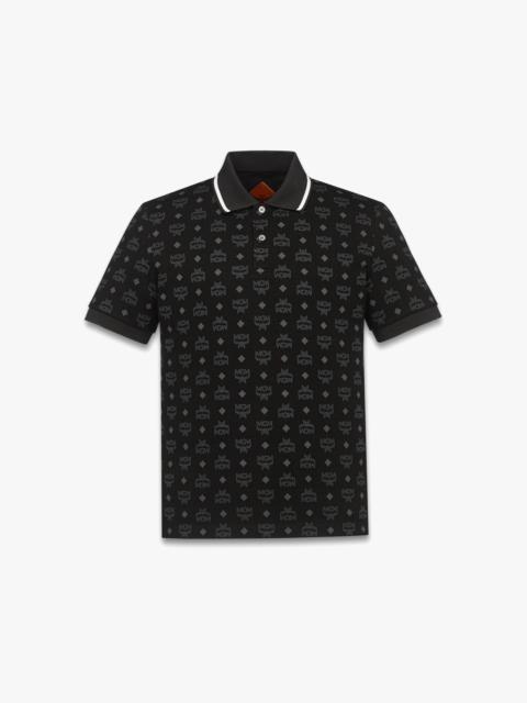 MCM Monogram Jacquard Polo Shirt