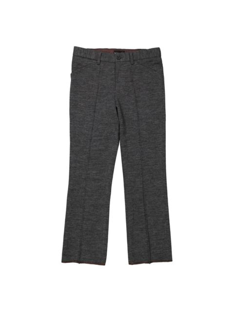 Kolor Kolor Men's Charcoal Gray Tailored Straight Leg Trousers