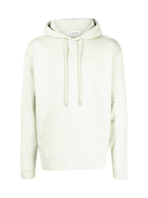 Lanvin GRAPHIC-PRINT COTTON HOODIE