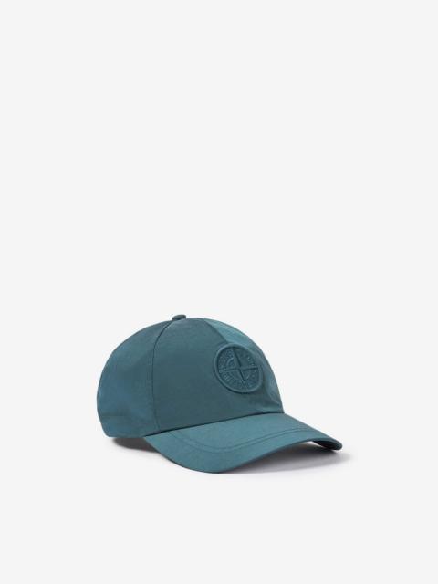 Stone Island Stone Island Teal Green Nylon Metal Baseball Cap