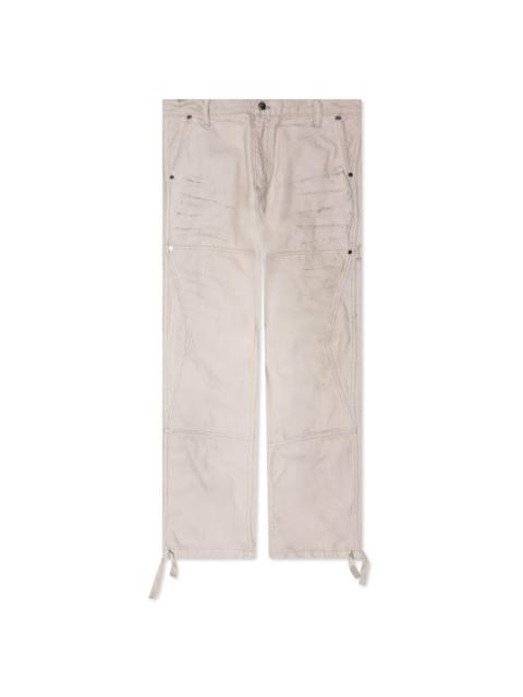 Rhude CHEVRON PAINTER PANT - ELEPHANT
