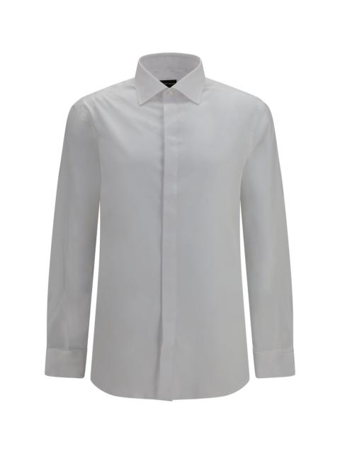 GIORGIO ARMANI Giorgio Armani Soft Cotton Shirt Optical White