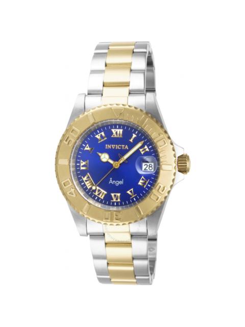 Invicta - Invicta Angel Quartz Blue Dial Two-tone Ladies Watch 14363