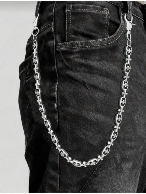 Other Designers Jewelry - Metal Cross Wallet Chain,Y2K Jeans Chain,Gothic Pants Chain