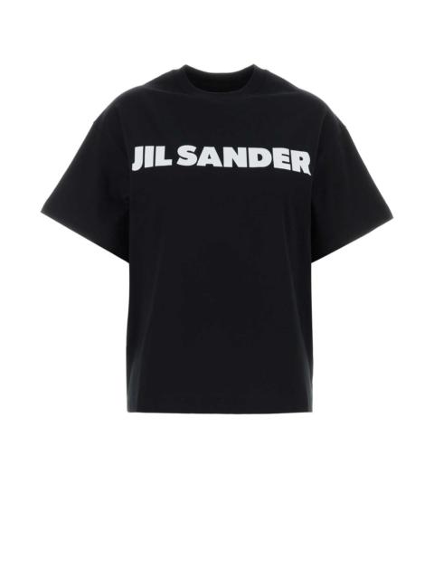 Jil Sander Jil Sander Women Black Cotton T-Shirt