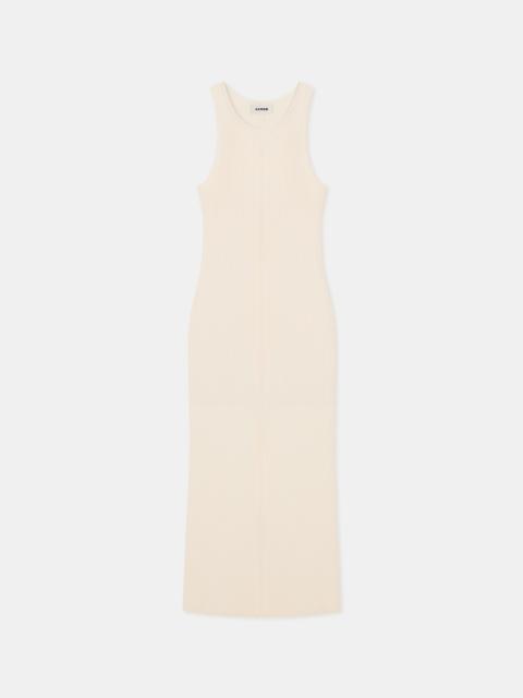 AERON EMA
Rib-knit racer neck maxi dress