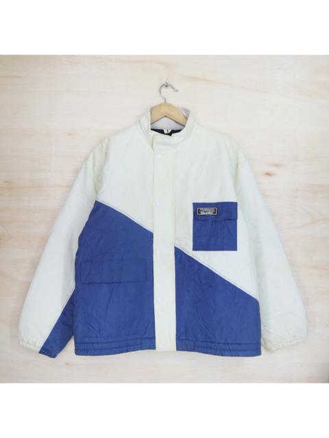 Other Designers Vintage 90s DRM Darmah Mini Logo Multi Color Bomber Windbreaker Puffer Down Racing Team Jacket