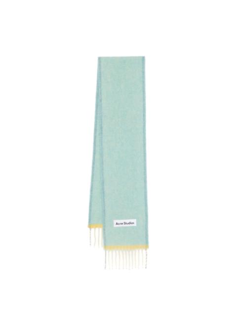 fringed scarf