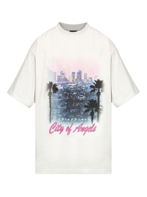 BALENCIAGA City Of Angels graphic-print T-shirt