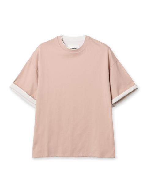 Jil Sander T-SHIRT CN SS DOUBLE LAYER
