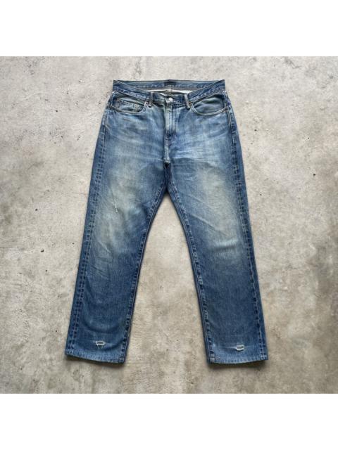 Other Designers W34💥 Vintage Japanese Brand Faded Jeans Mud Wash Denim Pants
