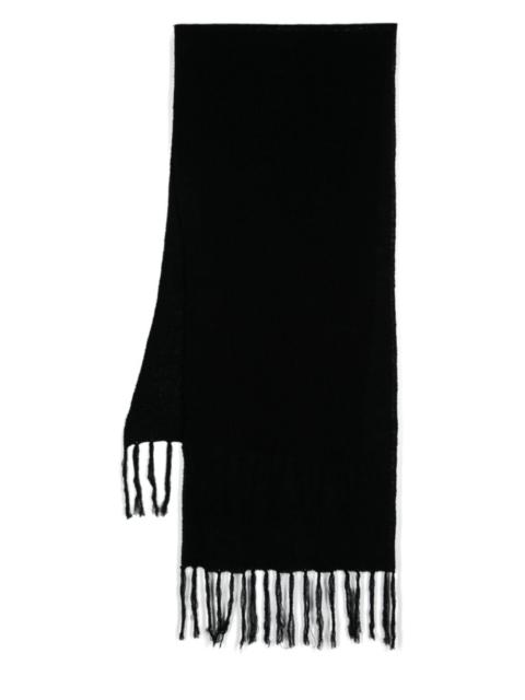 fringed scarf