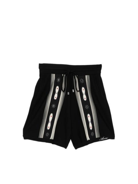 AMIRI STRIPED SHORTS