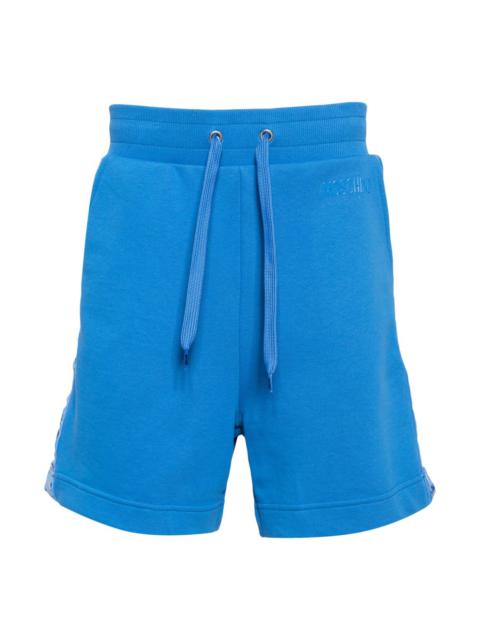 Moschino LOGO-PRINT COTTON SHORTS
