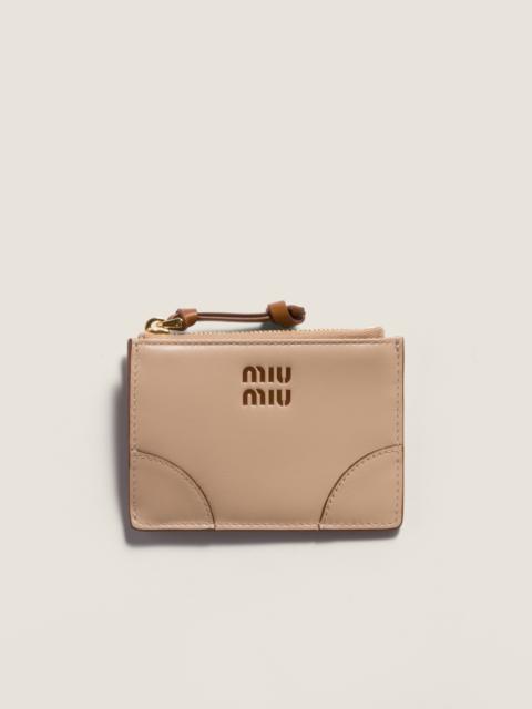 Miu Miu Leather card holder