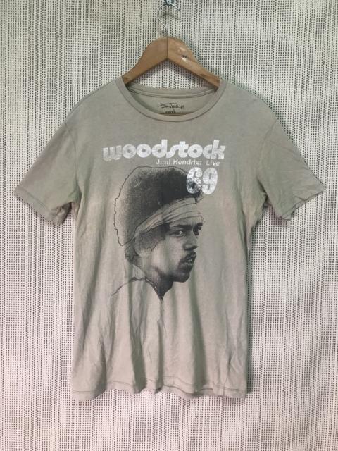 Other Designers Vintage - ‼️ woodstock jimi hendrix live 69