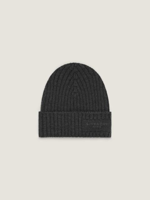 Givenchy GIVENCHY PARIS BEANIE IN WOOL