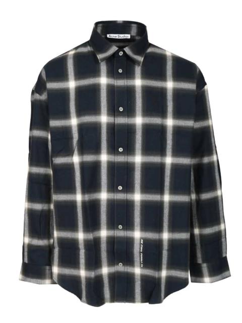 Acne Studios Acne Studios Men Checked Cotton Shirt