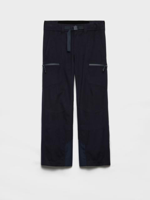 Prada Technical cashmere pants