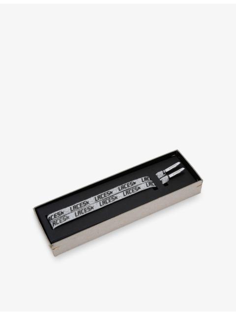 Golden Goose Laces-Print Woven Laces