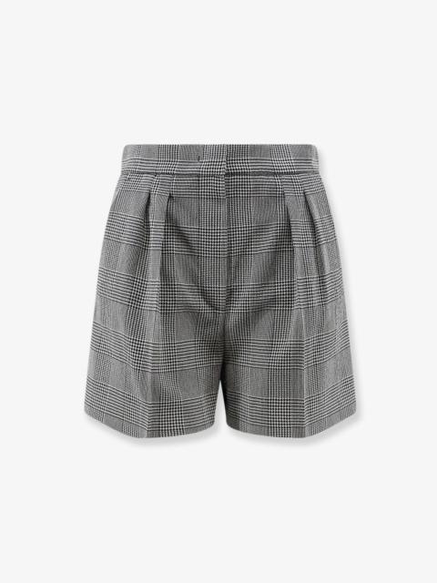 Max Mara Max Mara Mxmagoraio Virgin Wool Shorts Black