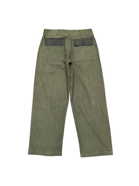 Other Designers Japanese Brand - Broken Base Sunfaded Fatigue Pants