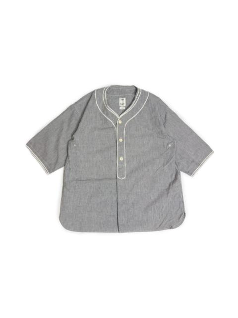 visvim Visvim 23SS Spot Dugout S/S Seersucker Cotton Linen Short Shirt