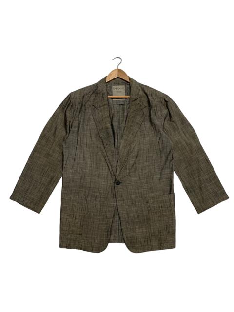 Yohji Yamamoto Vintage 80s Yohji Yamamoto SIgnature Silk Coat Blazer